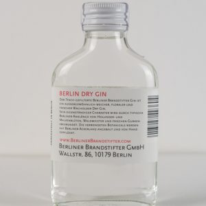 Berliner Brandstifter Dry Gin 0,1l