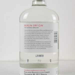 Berliner Brandstifter Dry Gin 0,7l